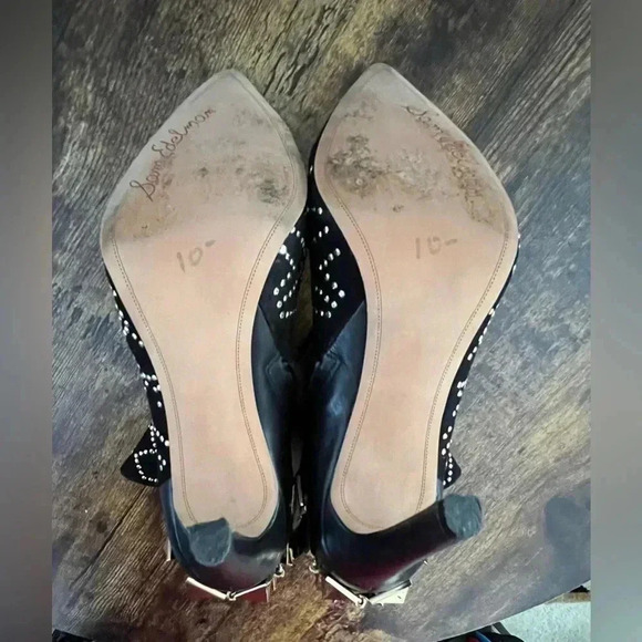 Sam Edelman | ladies Mila studded bootie shoe. Size: 8M - Picture 13 of 15